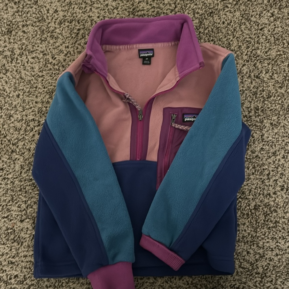 Patagonia Girls 1/4 Zip fleece